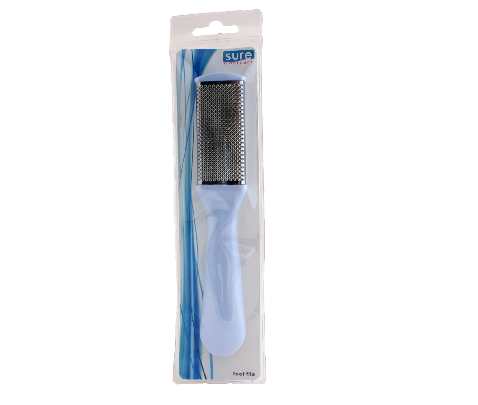 FOOT FILE STAINLESS/EMERY 2 SIDED Sure Health & Beauty